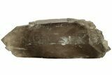 Massive, Double-Terminated Natural Smoky Quartz Crystal #219223-8
